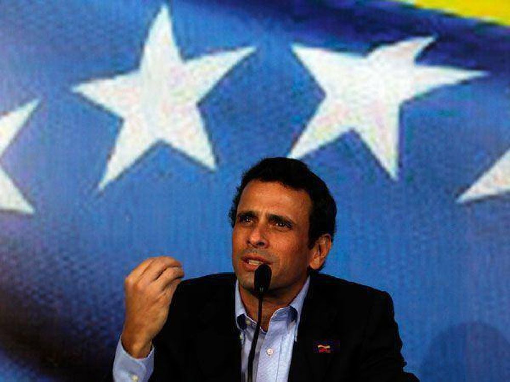 Capriles: "Nueva directiva de Globovisi�n orden� que no salga m�s"