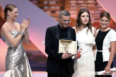 "La vie d'Adele - Chapitre 1 et 2" gan� la Palma de Oro en Cannes