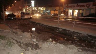 Alta C�rdoba: quedan hundidos en la calle