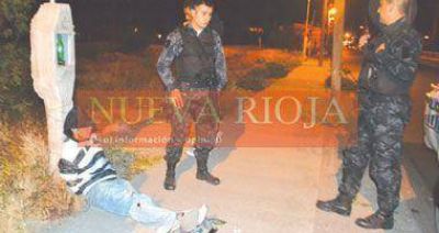 Tres delincuentes presos en un espectacular operativo policial