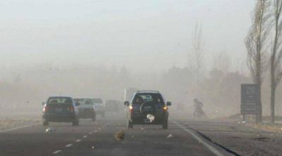 El Zonda se sinti� ayer m�s en San Juan que en Mendoza