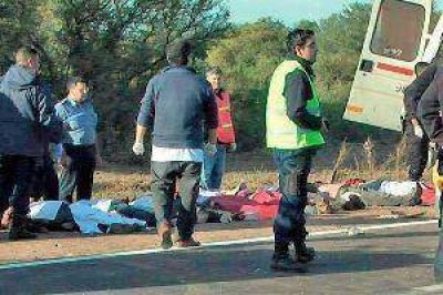 Reci�n titularizadas, siete maestras murieron en la ruta, camino a su escuela