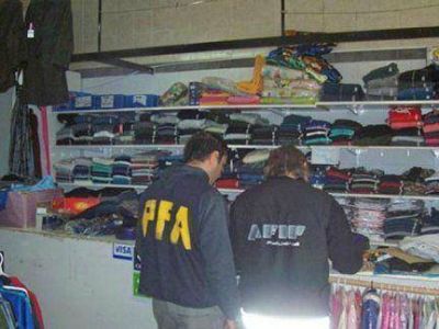 Incautaron en comercios de Paran� ropa ingresada de contrabando 