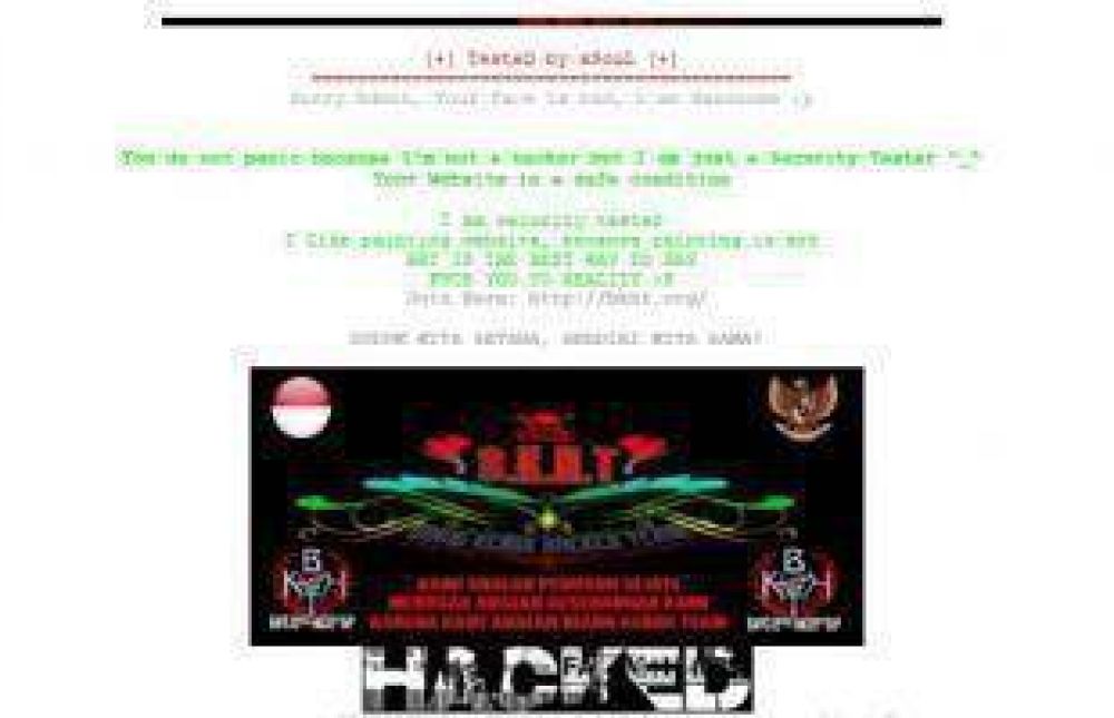 Hackearon la web del Municipio