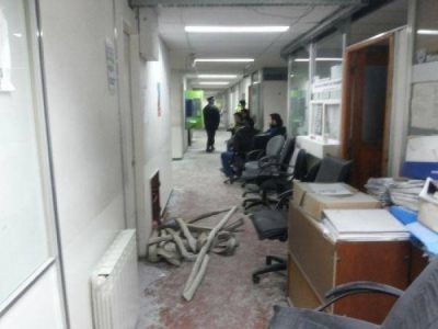 Cuatro allanamientos a casas particulares por los da�os en Casa de Gobierno