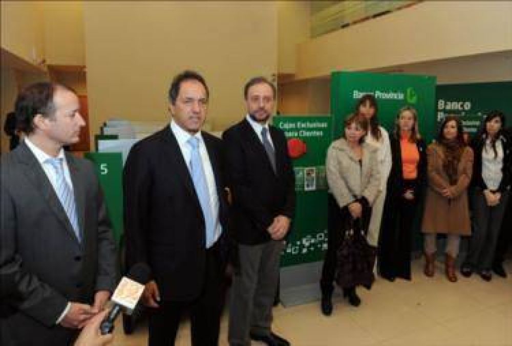 Destacan al Banco Provincia como aliado estrat�gico de la gente