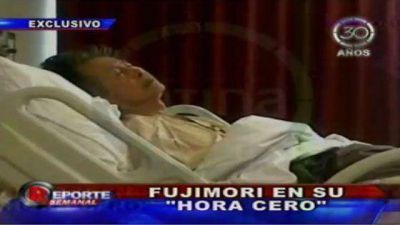 Pol�mica en Per� por im�genes de Fujimori en su lecho de enfermo