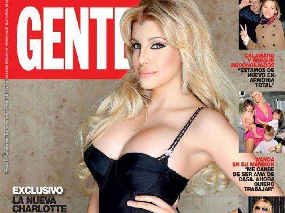 As qued Charlotte Caniggia despus de las polmicas cirugas