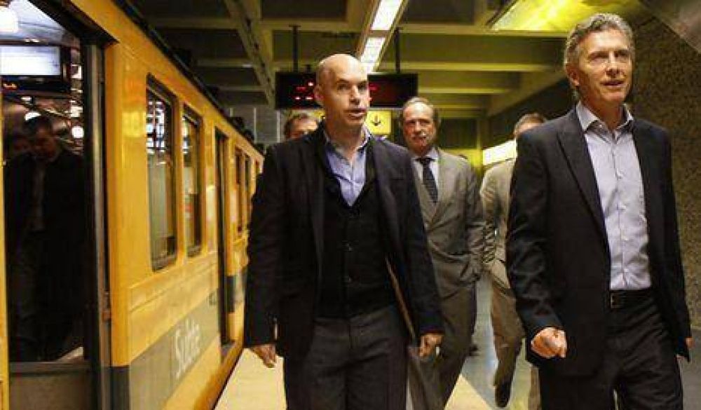 Se inaugur� la estaci�n Hospitales, de la l�nea H