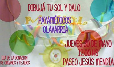 Payam�dicos Olavarr�a regalar� soles en el Paseo Jes�s Mend�a