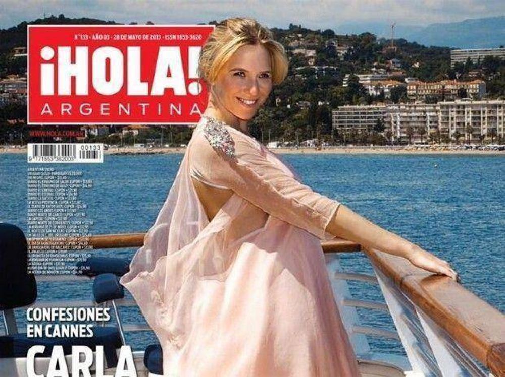 Carla Peterson, espl�ndida en Cannes con Lousteau