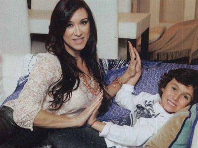El susto de Valeria Archim�: �Mi hijo no reaccionaba�