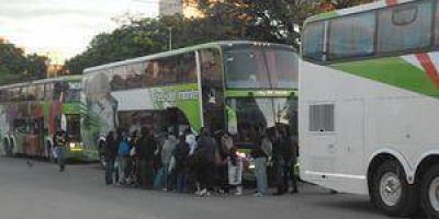 Formose�os varados: Los colectivos se volvieron vac�os �por falta de pagos�