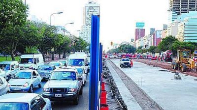 Cambia el giro de la 9 de Julio hacia Avenida de Mayo