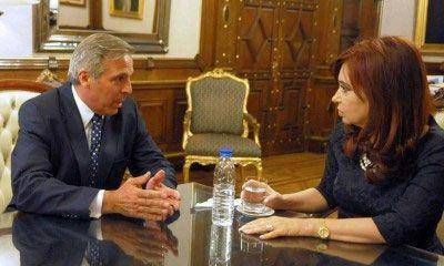 Cristina habl� con Sapag por el volc�n Copahue