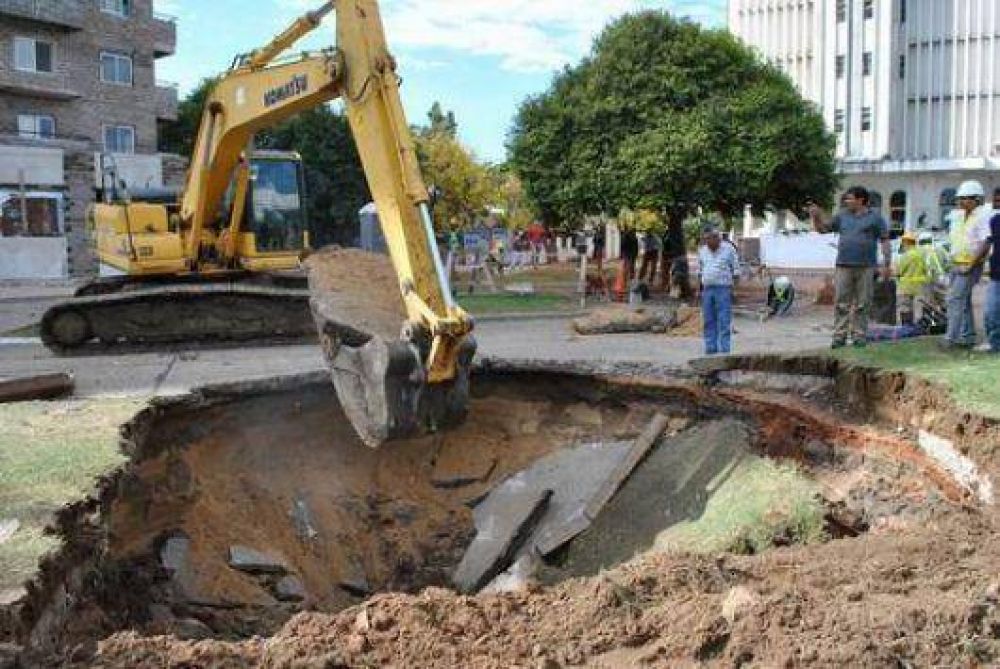 Parterre hundido uni� a Provincia y Municipio