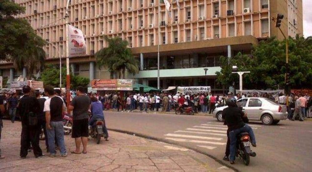  Paro sectorial en el nivel central de Salud P�blica