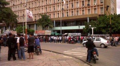  Paro sectorial en el nivel central de Salud P�blica