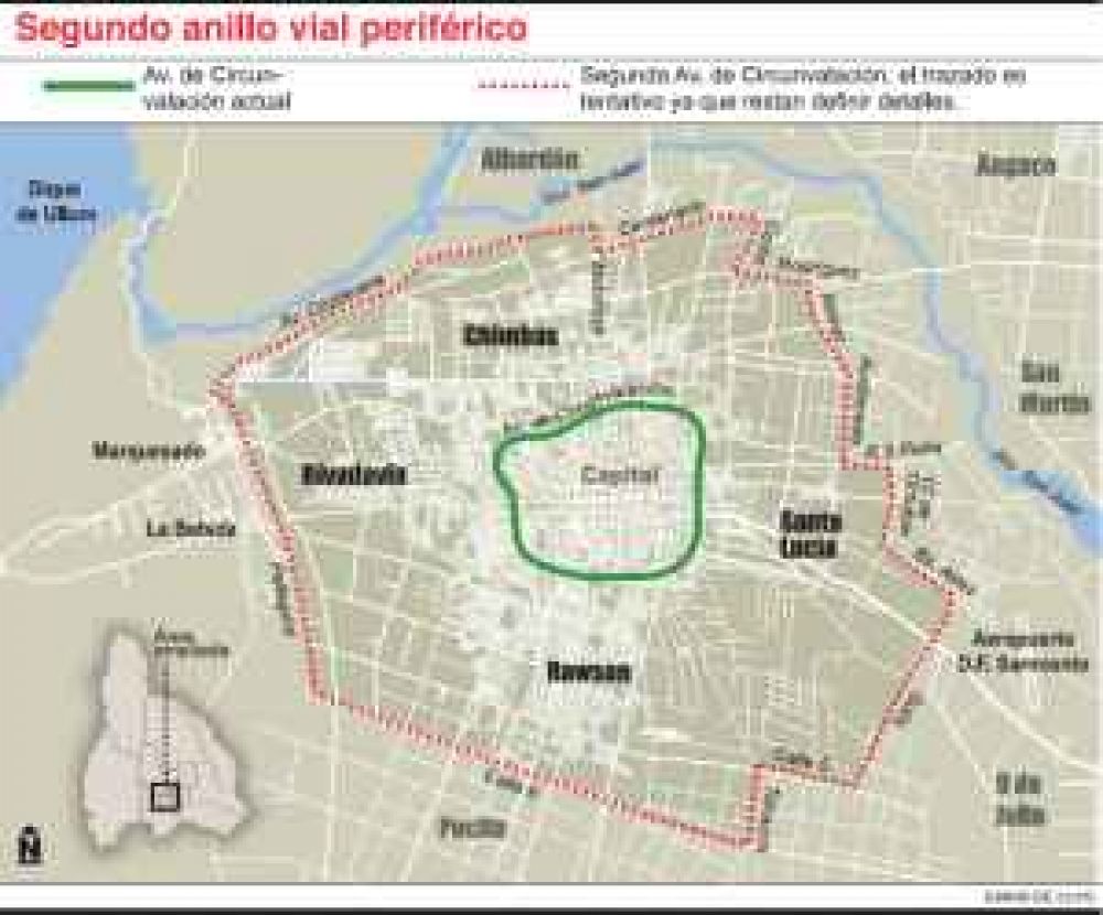Se viene otro anillo vial que une 6 departamentos