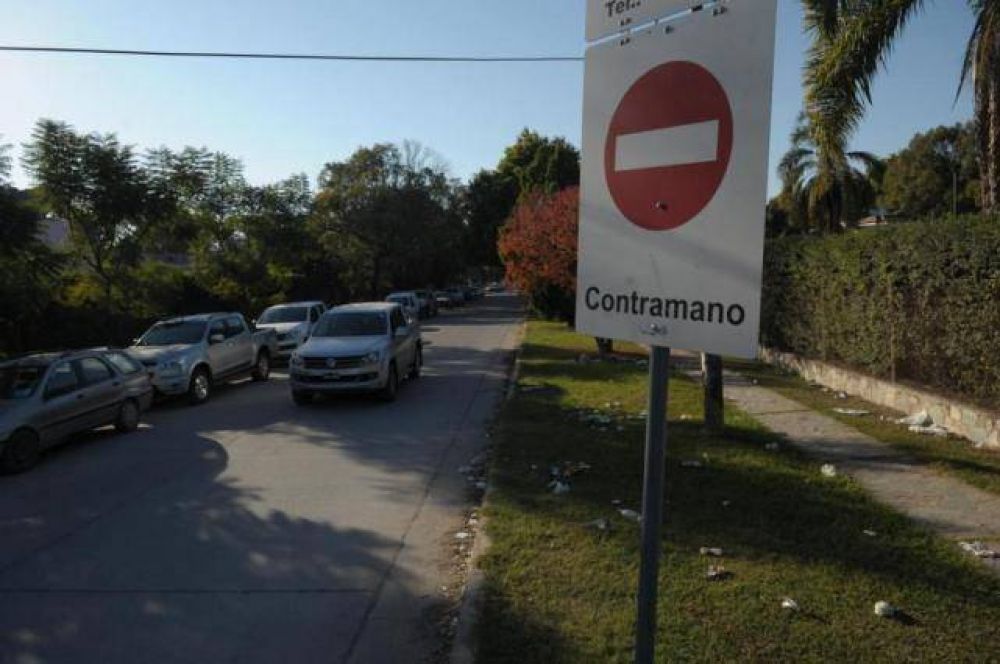 Aplican un plan para que la Ciudad Jard�n tenga flor de tr�nsito