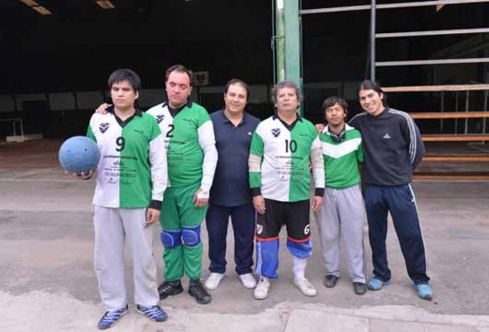 El Club Textil en lo ms alto con el torball