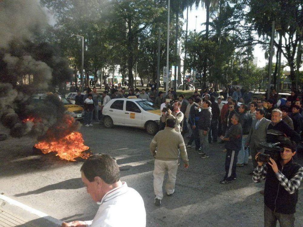 Taxistas en Concepci�n reclamaron seguridad y justicia