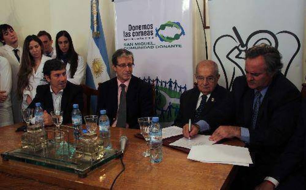 Lanzaron en San Miguel campa�a para promover la donaci�n de �rganos