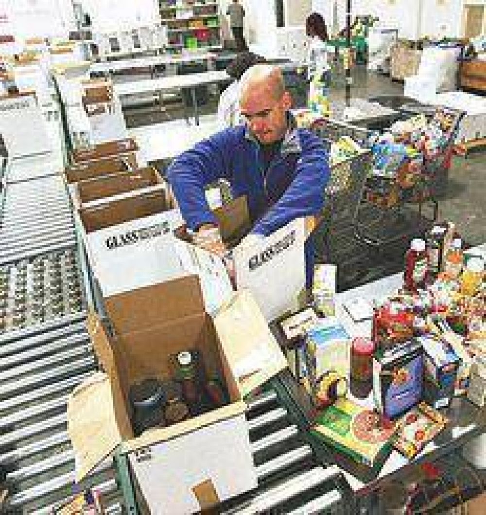 Medio mill�n de brit�nicos reciben comida