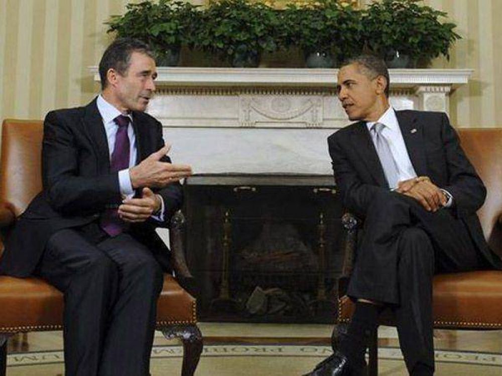 Crisis en Siria: Barack Obama recibe al jefe de la OTAN