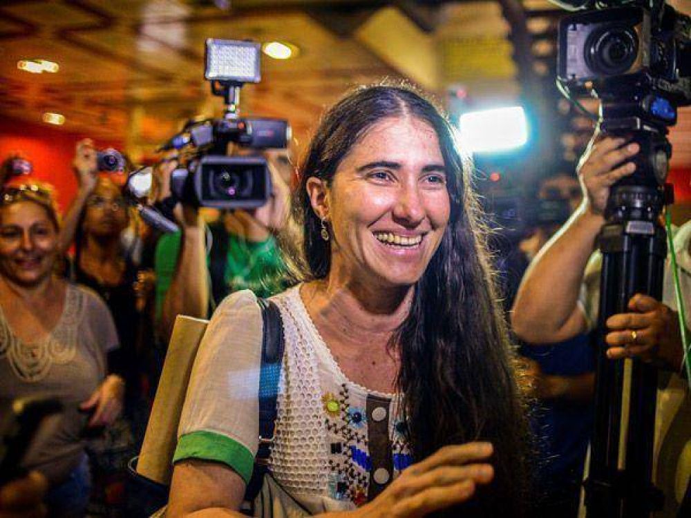 Yoani S�nchez volvi� a Cuba tras su gira mundial
