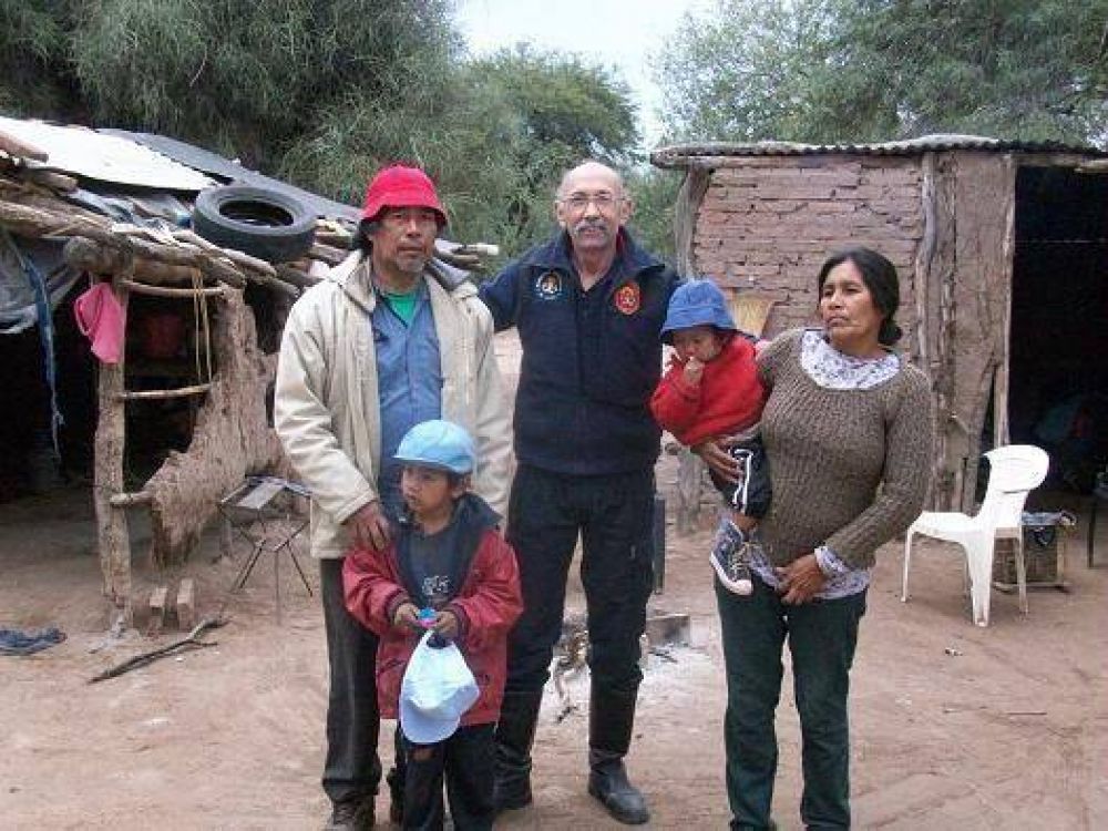 Bomberos reanudar� la campa�a de ayuda a indigentes del Chaco