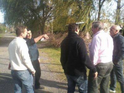 Funcionarios municipales se reunieron con vecinos de Barrio Aeroclub