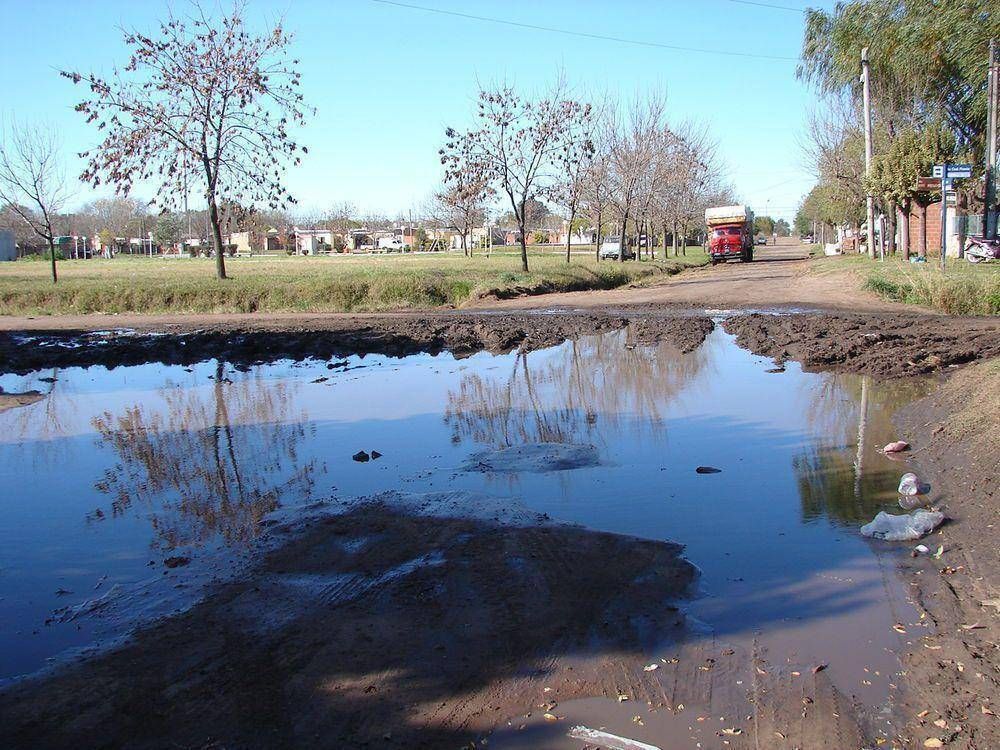 Un paso intransitable: piden urgente soluci�n