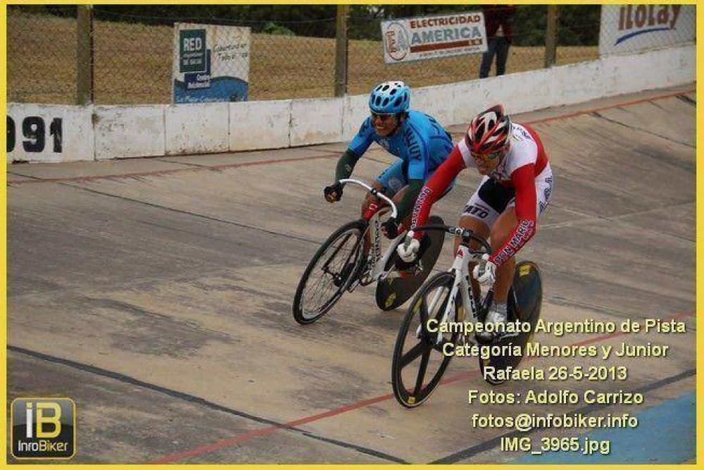 Ciclismo: Federico Vivas campe�n en velocidad y medalla de oro