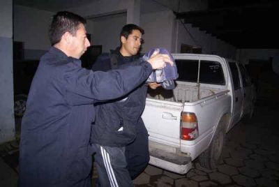 FUE DETENIDO  EL PRESUNTO AUTOR DE UN ROBO EN UN TALLER QUE HUBO HACE TRES MESES