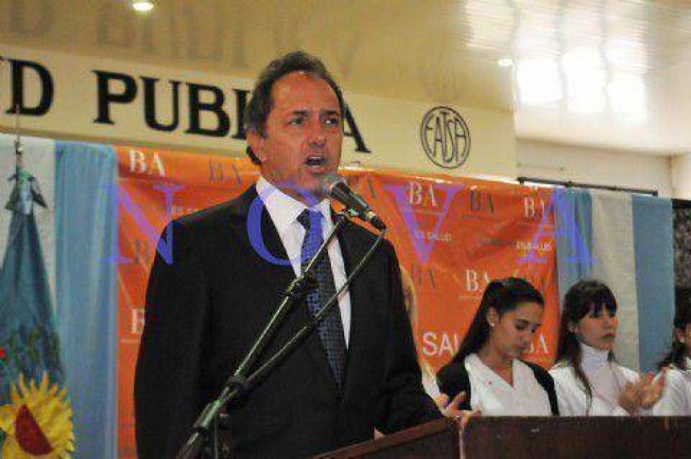 La agresi�n de Cristina aceler� los tiempos: Scioli romper�a con Naci�n