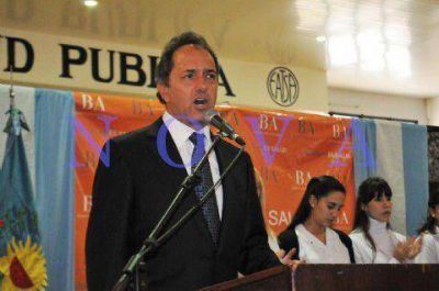 La agresi�n de Cristina aceler� los tiempos: Scioli romper�a con Naci�n