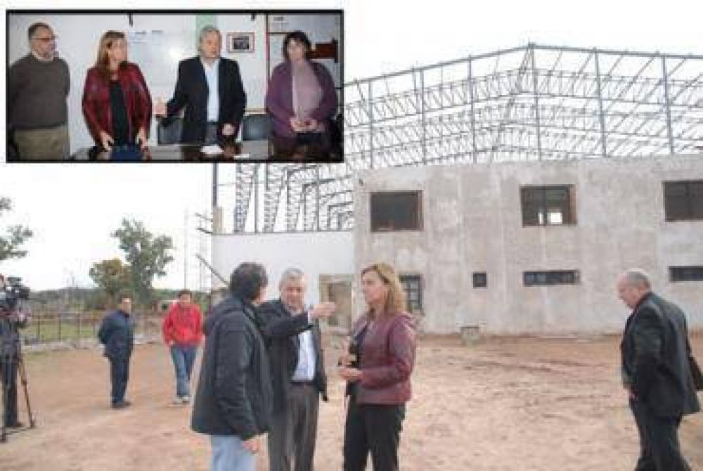 Autoridades recorrieron las obras del CEF3 FN� 3
