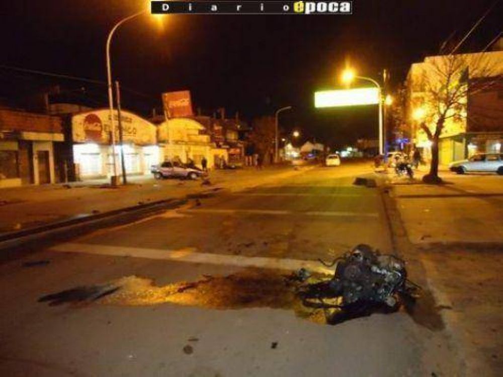 Un muerto en el despiste y choque de autom�vil contra una columna