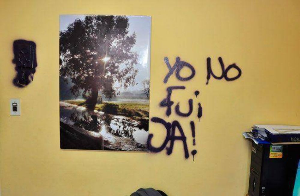 Otro ataque vand�lico en un colegio: no hay clases en el ITES de Toay
