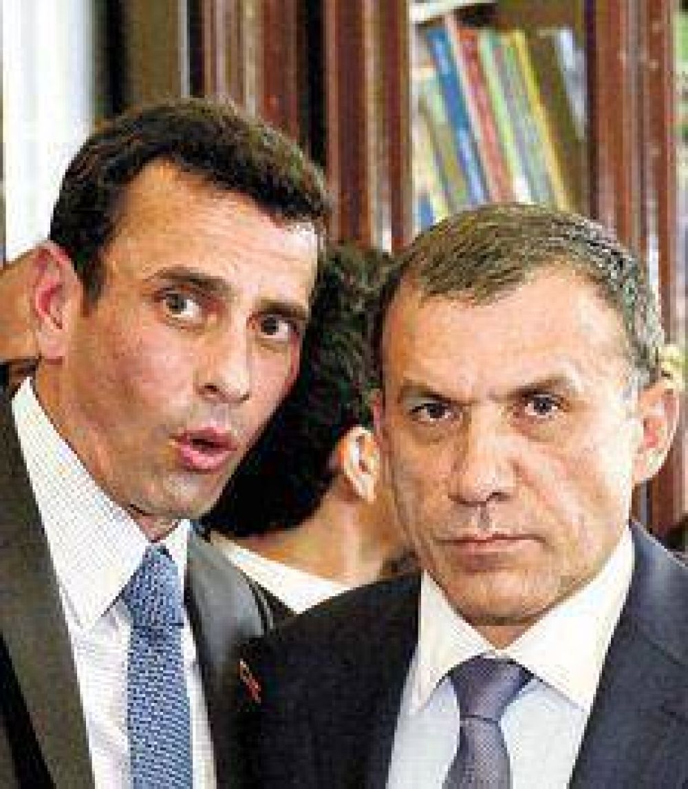 Ecuador aclar� que no recibir�a a Capriles