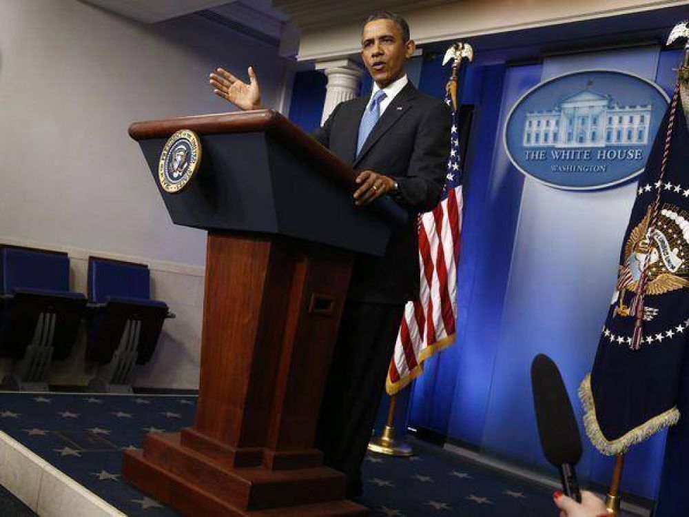 Obama: "El d�ficit fiscal se reduce r�pidamente"