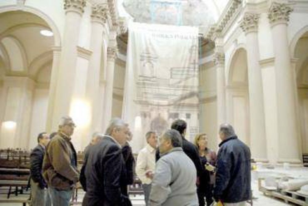 La semana que viene entregar�n la obra de la Bas�lica de la Inmaculada