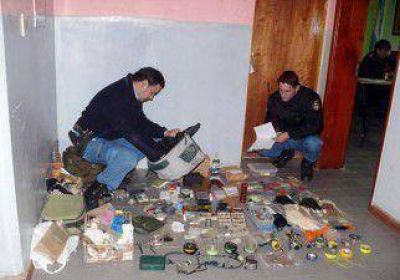 Hallan art�culos de pesca robados 