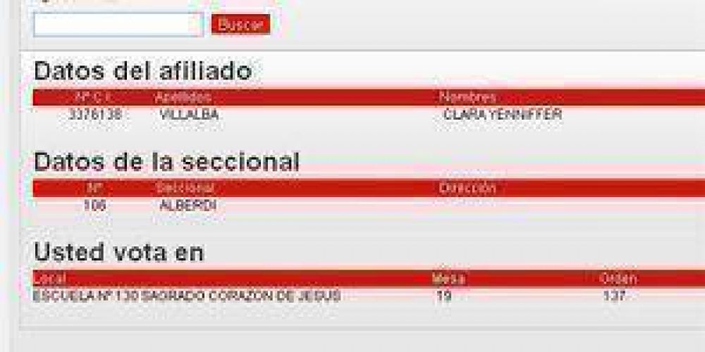 Domicilios irregulares de votantes paraguayos
