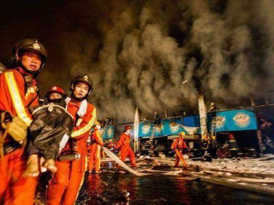 China: al menos 112 muertos por un incendio