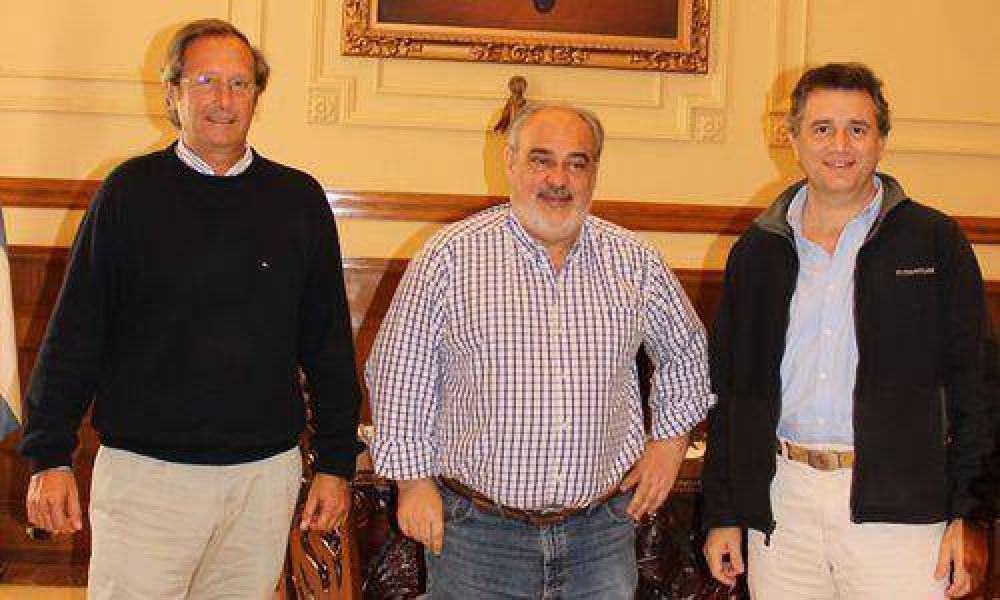 El gobernador Colombi recibi� a Etchevehere presidente de la SRA