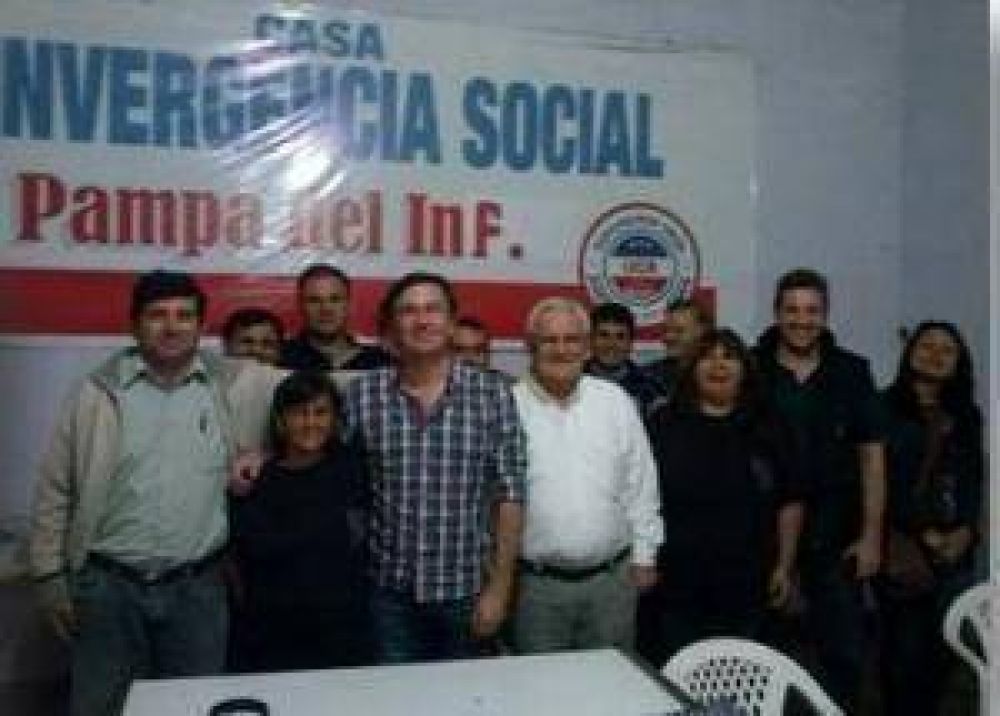 Guti�rrez con la dirigencia de Convergencia en el interior