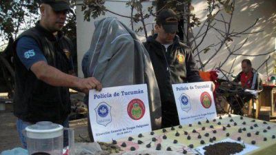Otra familia de narcos cay� en el barrio San Fernando