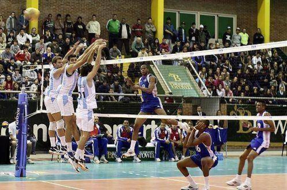 La selecci�n Argentina de v�ley se qued� con la Copa Almirante Brown